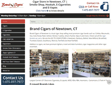 Tablet Screenshot of brandcigarsnewtown.com
